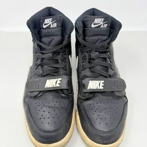 Size 10 - Air Jordan Legacy 312 Black Cement / Nike Air AV3922-001 No Insoles